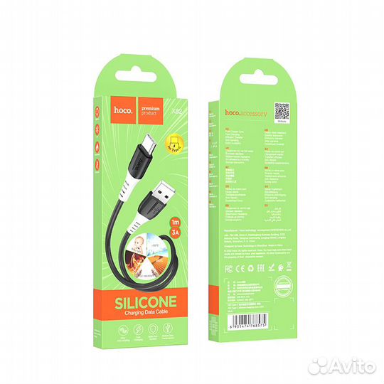 Кабель USB hoco X82 Silicone