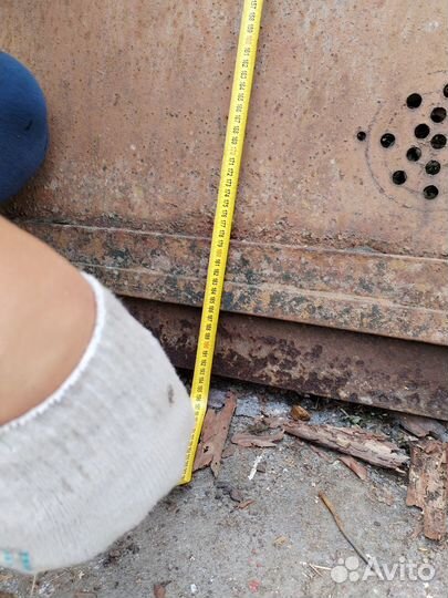 Ворота гаражные металлические бу