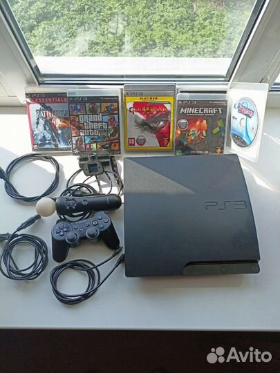 Sony PS3 slim прошитая