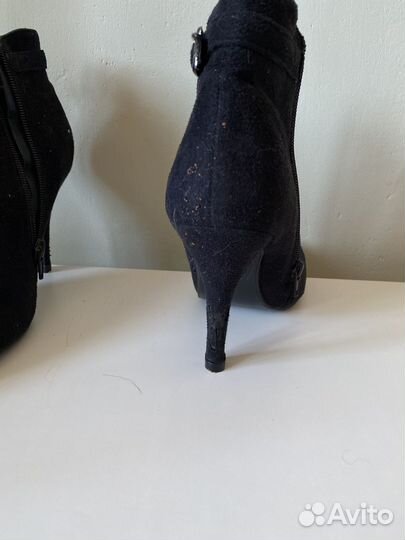 Ботильоны женские 37 размер на шпильке