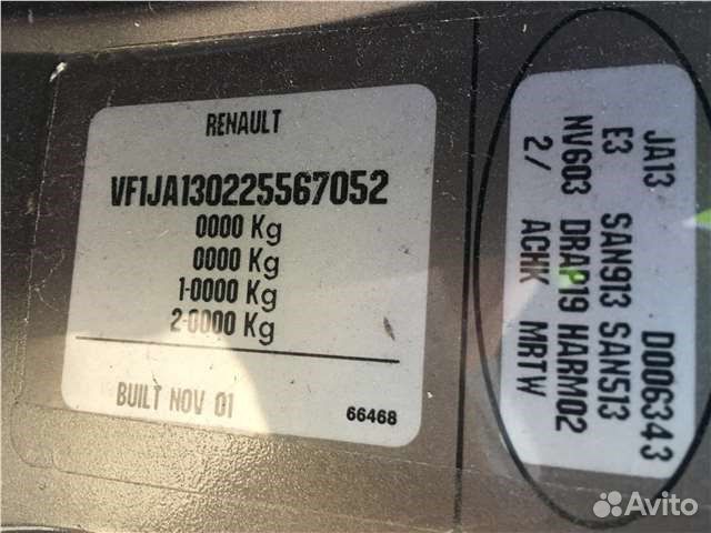 Разбор на запчасти Renault Scenic 1996-2002