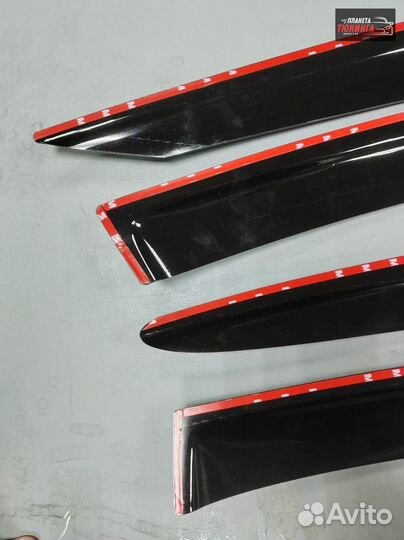 Ветровики Тойота Highlander II (U40)