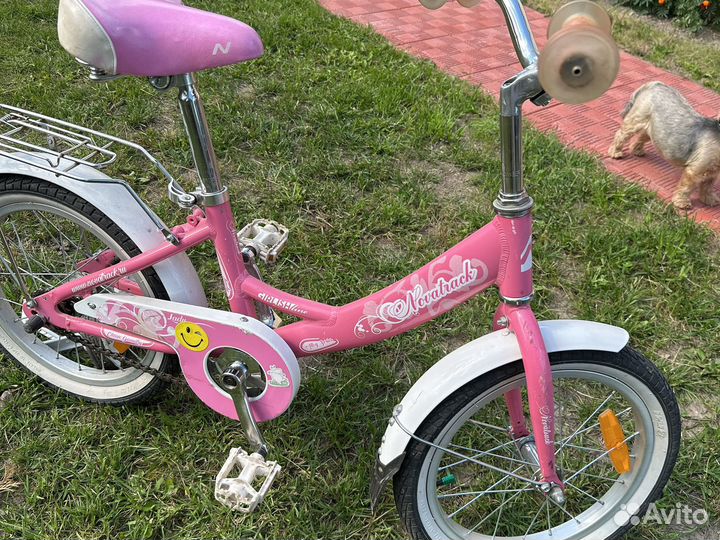 Велосипед novatrack girlish line 16