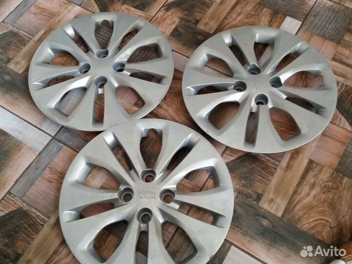 Колпаки r15 на kia rio
