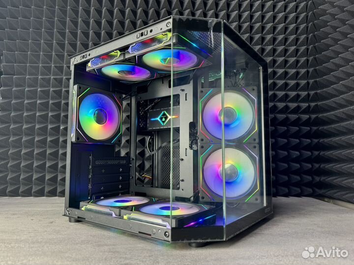 Игровой корпус для пк аквариум argb