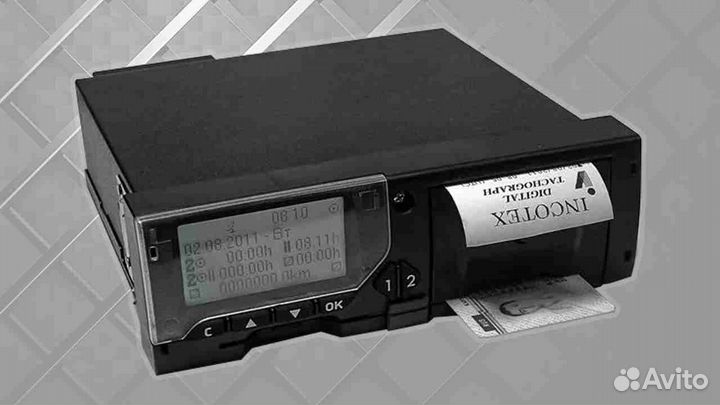 Новый цифровой тахограф Меркурий.С установкой