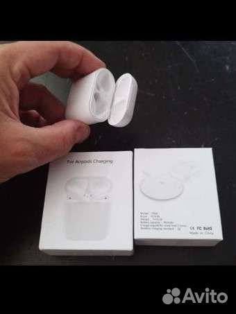 Wireless Charging Case. Зарядка чехол AirPods