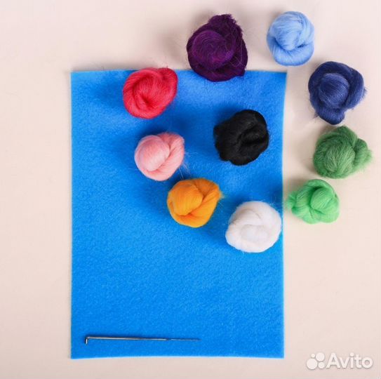 Набор для творчества Валяние из шерсти Фламинго