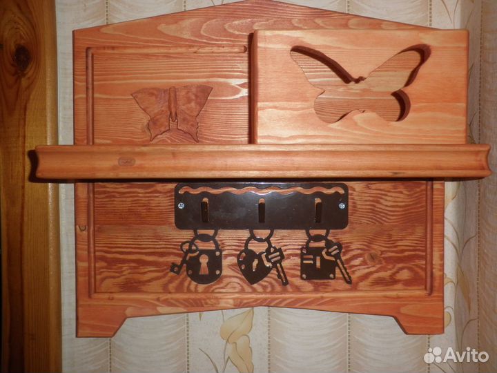 Ключница из дерева