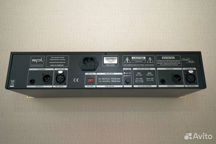 Ламповый предусилитель SPL Goldmike 9844