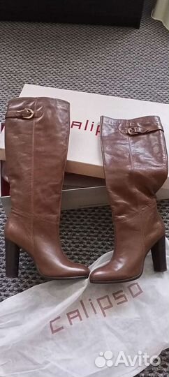 Сапоги натуральная кожа