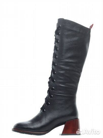 Сапоги женские (зимние) на шнуровке, 36 размер