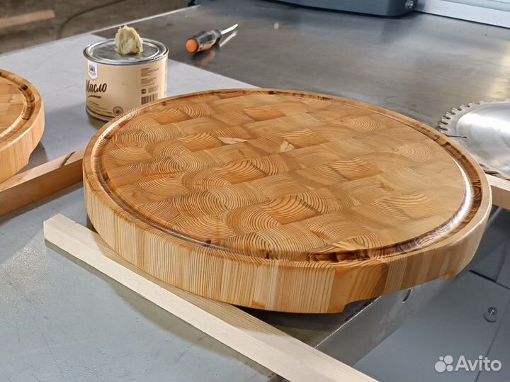 Доска разделочная торцевая (лиственница)