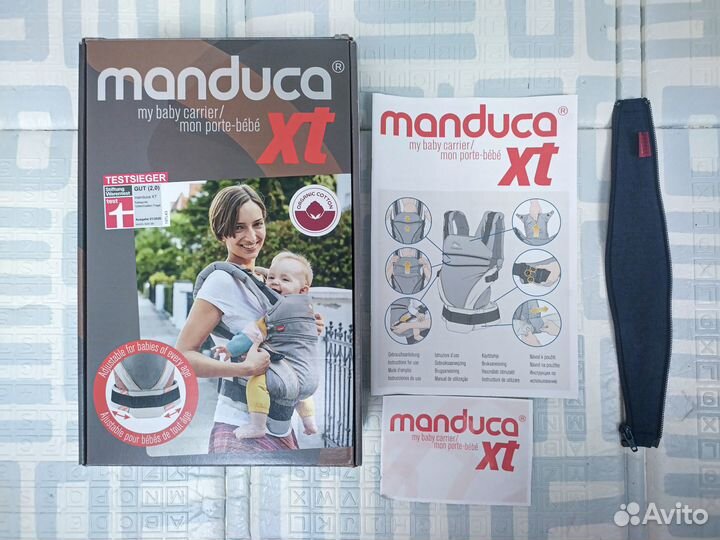 Эргорюкзак Manduca XT Denimblue-Toffee