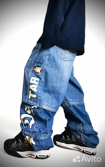 Джинсы D-Star Blue jnco southpole raw blue y2k