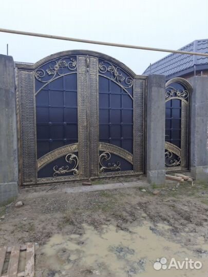 Кованые ворота и калитки
