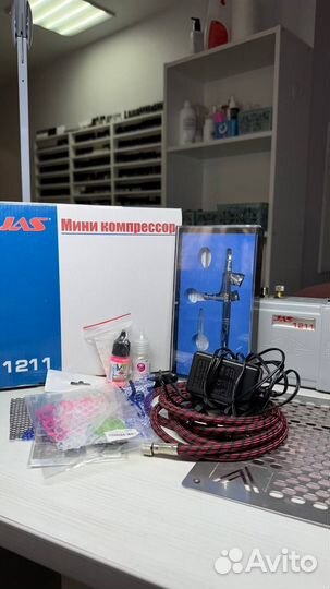 Мини компрессор для аэрографа