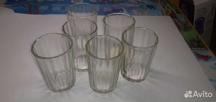 Граненые стопки СССР