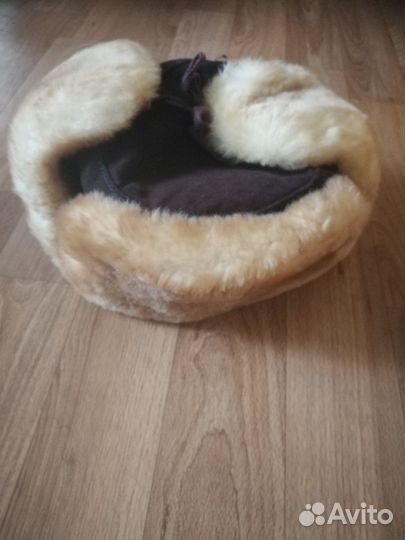 Шапка мужская мутоновая из натурального меха