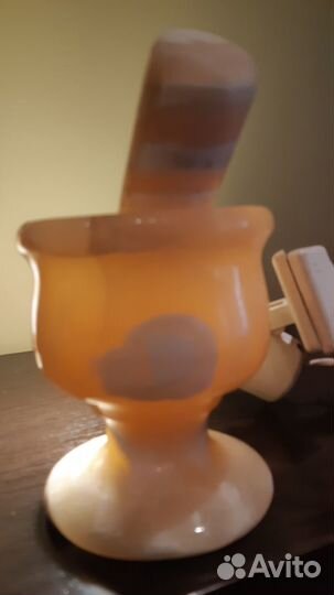 Ступка из оникса