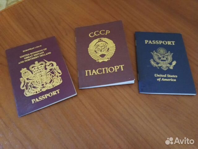 Блокноты в виде паспорта "СССР", "Англия" и "США" купить в Санкт ...