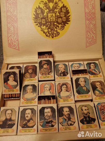 Сувенирный набор спички 18 кор. СССР