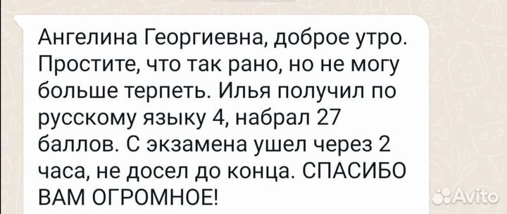 Репетитор по русскому языку и литературе