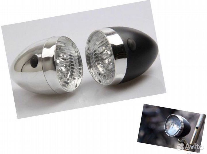 Фара ретро на велосипед