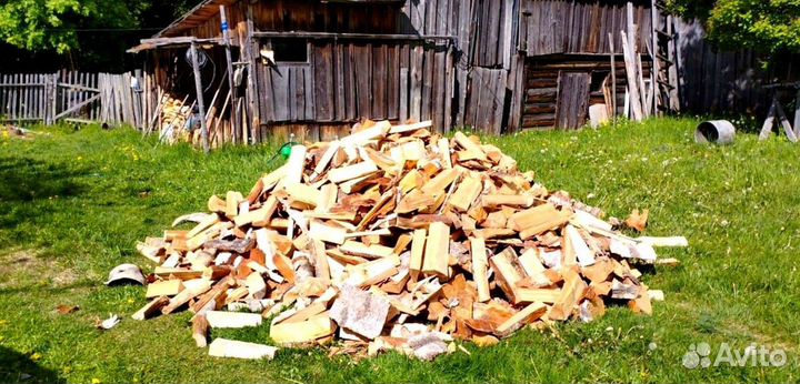 Дрова колотые от 1 куба
