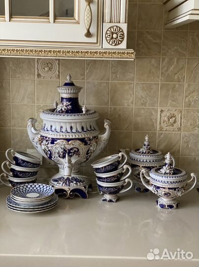 Самовар электрический расписной