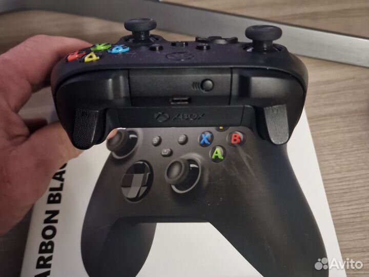 Геймпад Xbox carbon black series s/x