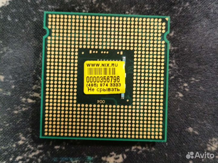 Процессор intel core 2 duo e7400