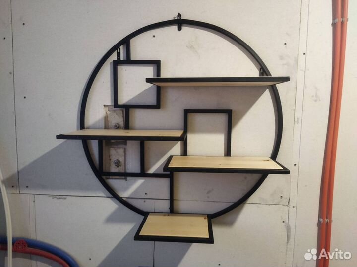 Полка настенная лофт