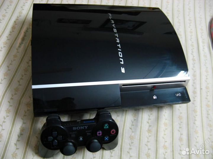 Sony PlayStation 3 Fat 500Гб+50игр+2ориг геймп