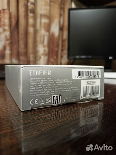 Проводные вакуумные наушники Edifier GM260 Black