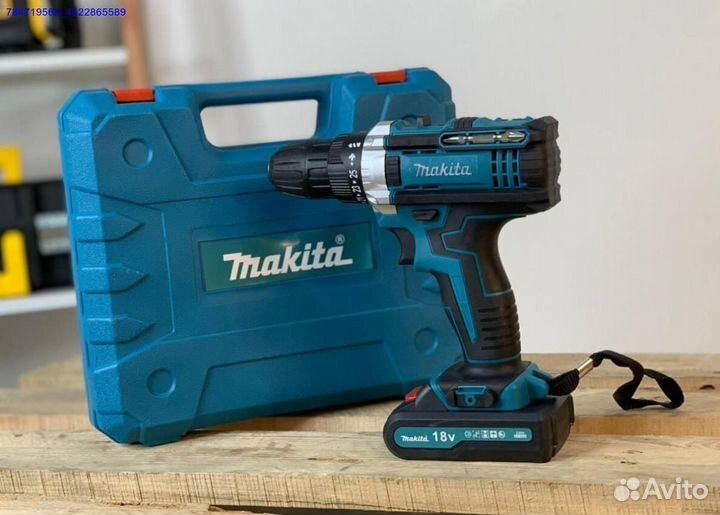 Шуруповерт Makita 18v, premium