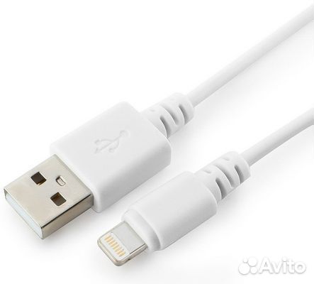 Кабель USB Cablexpert CC-USB-AP2MWP USB 1,0м белый