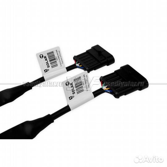 Светодиодная система Solar 6000К дхо + Поворот (Се