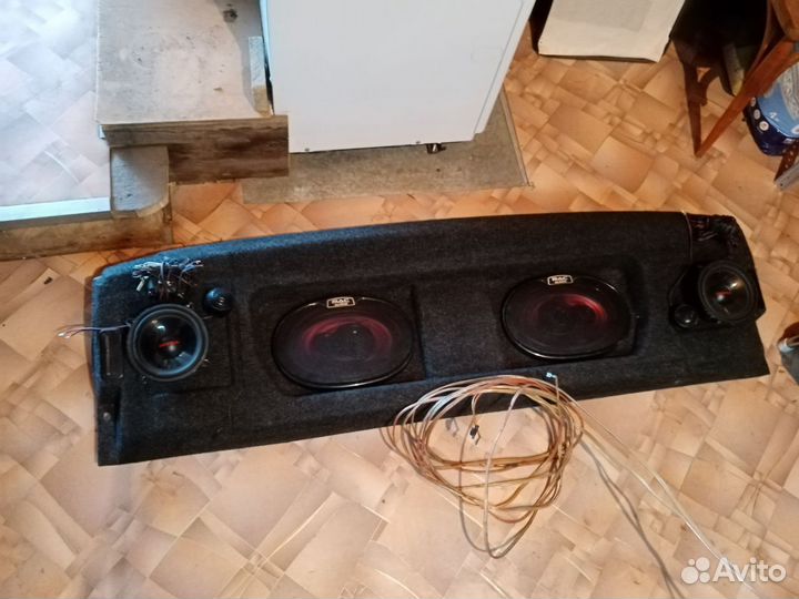 Акустическая полка ваз 2115