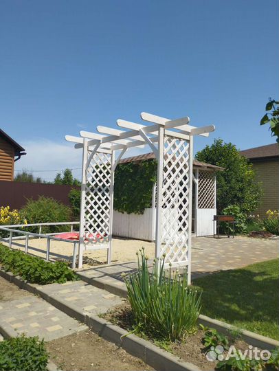 Пергола деревянная