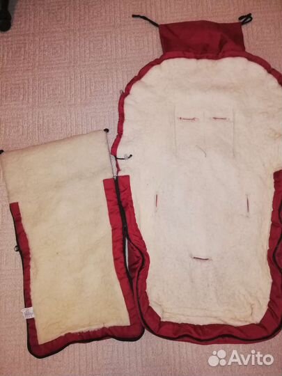 Зимний конверт в коляску