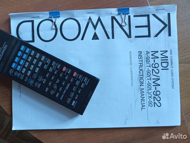 Стереокомплекс kenwood M-92