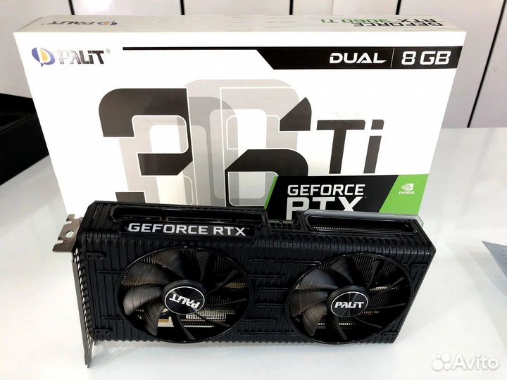 Видеокарта RTX 3060Ti Palit Dual