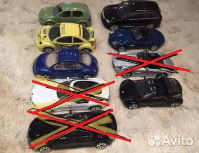 Модели зарубежных автомобилей 1:43