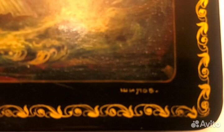 Шкатулка Палехская