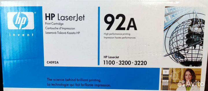 Картридж для принтера нр, C4092A 92A original