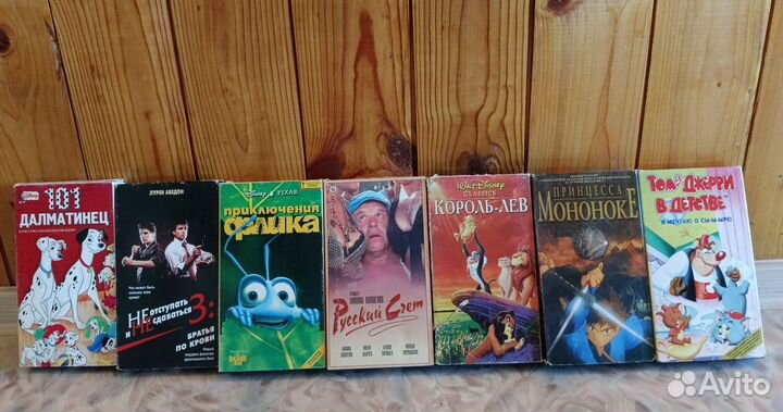 Кассеты VHS в отличном качестве (Более 70 штук)