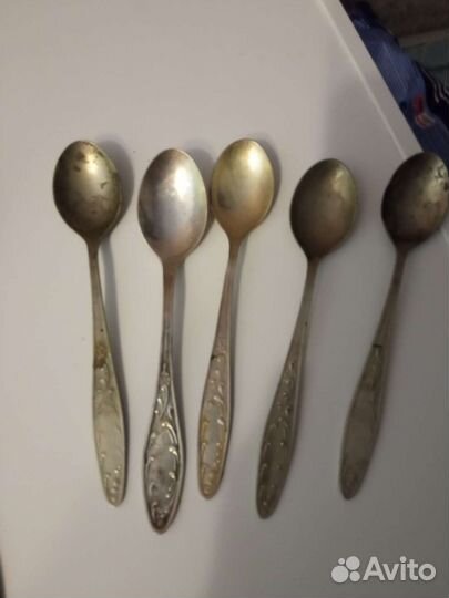 Мельхиоровые ложки СССР