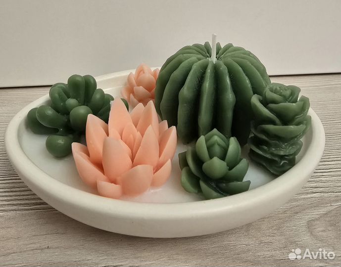 Декоративные свечи ручной работы