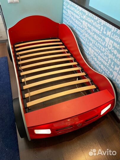 Кровать-машина «Молния» Маккуин фабрики «ABC-king»